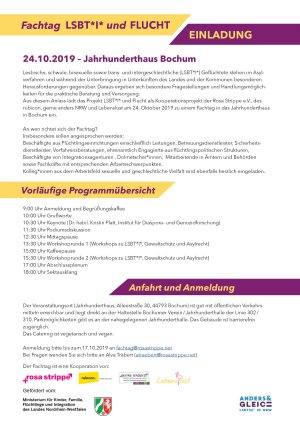 LSBTI-Flucht-Poster LSBTI-Flucht-Poster