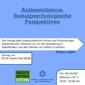 AntisemitismusVortrag AntisemitismusVortrag