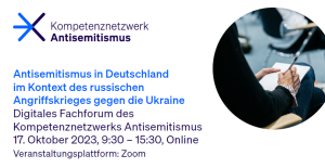 FachForum Antisemitismus FachForum Antisemitismus