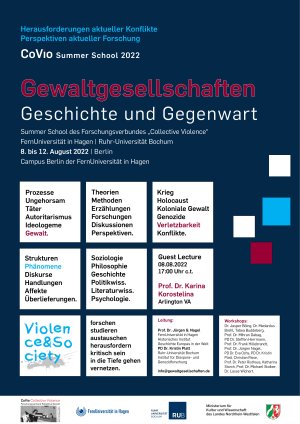 Plakat CoVio Summerschool Plakat CoVio Summerschool