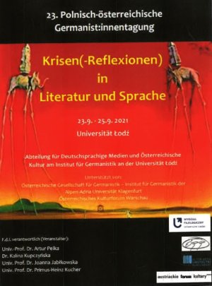 Tagung »Krisen(Reflexionen)« Tagung »Krisen(Reflexionen)«