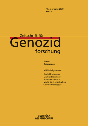 ZfG 18,1, 2020_Cover